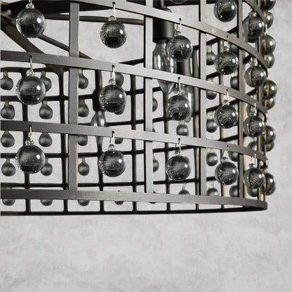 La Cage Round Chandelier 6", 8", 12"