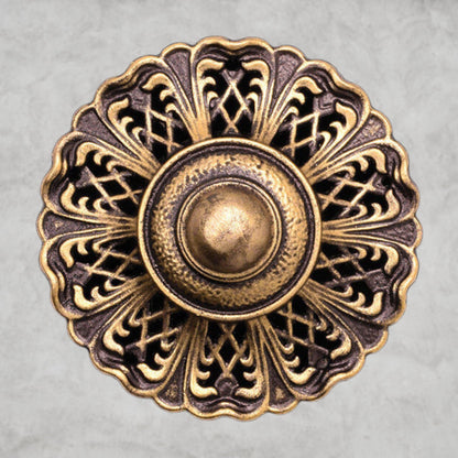 Florentine Bronze / Clear Heritage Crystal La Scala Chandelier 33"