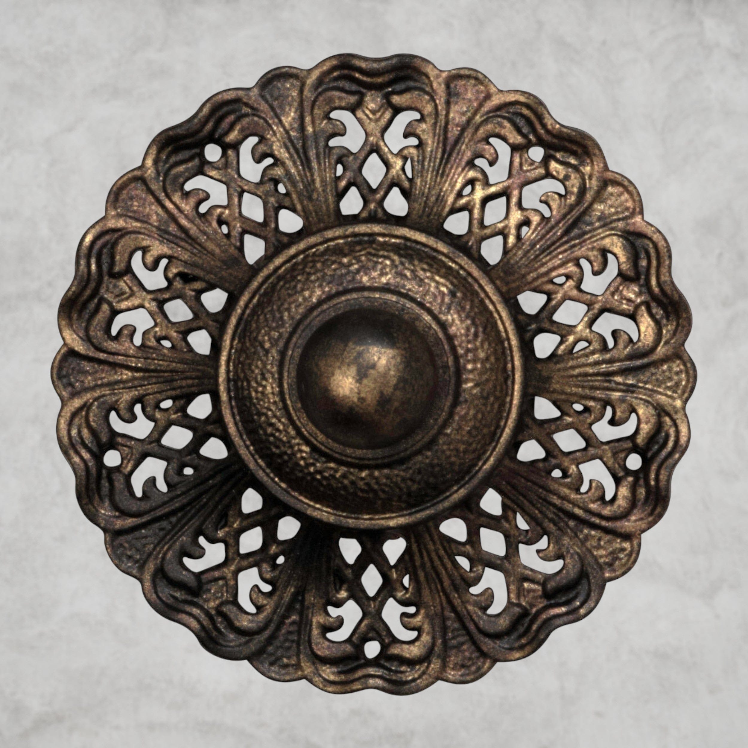 Heirloom Bronze / Clear Heritage Crystal La Scala Chandelier 33"