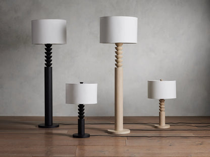Lathe Floor Lamp
