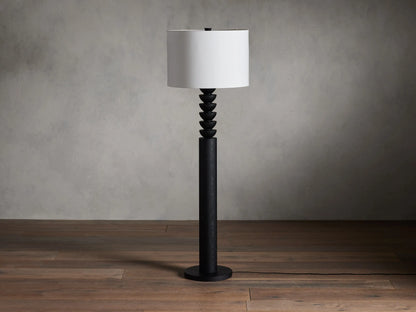 Lathe Floor Lamp