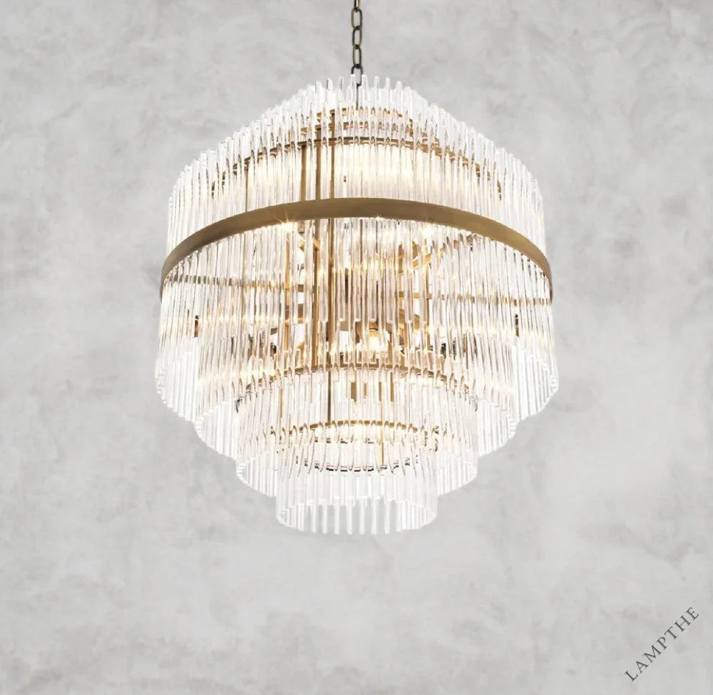 Leiro Multi-tiered Crystal Chandelier