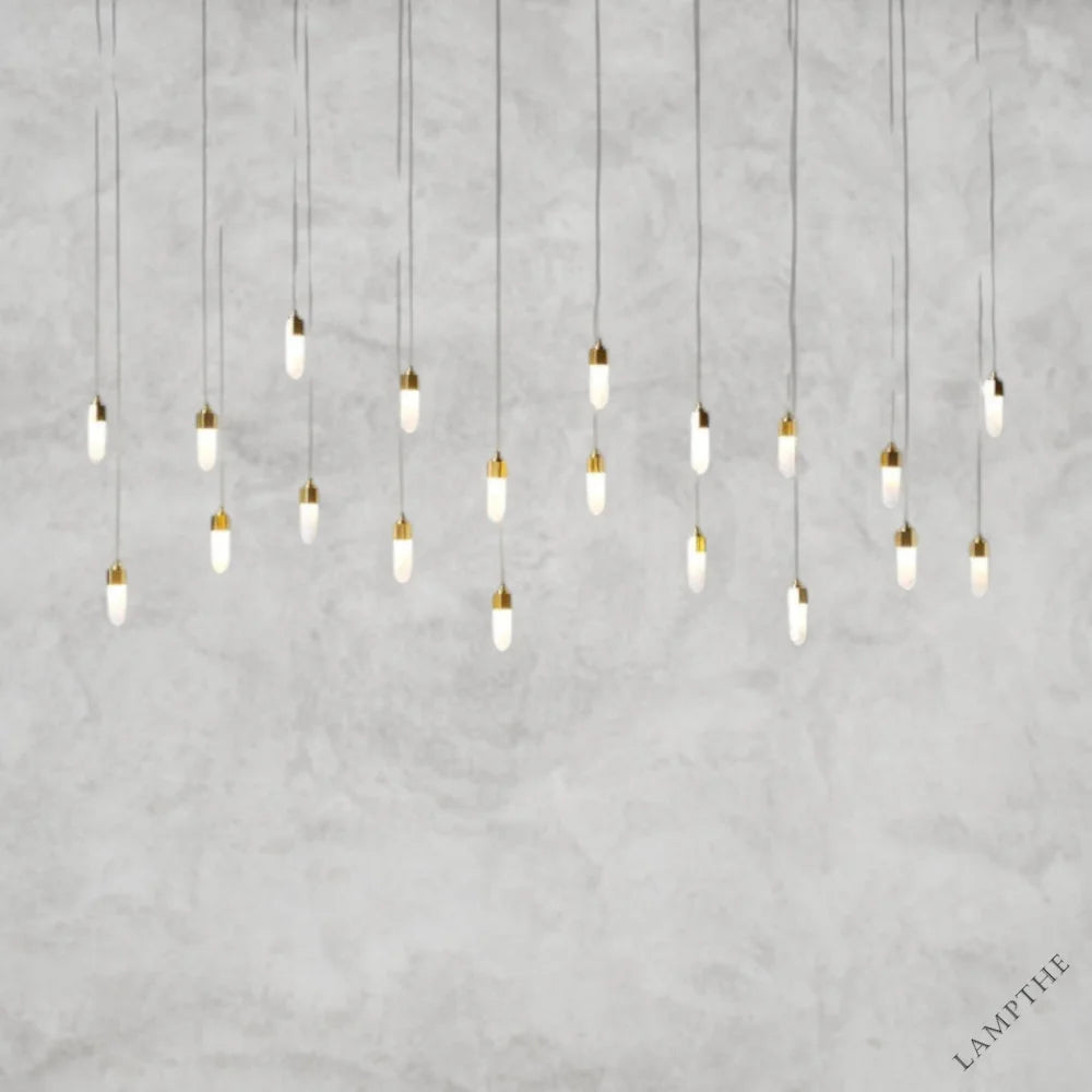 Leo Chandelier-20 Drop Rectangle