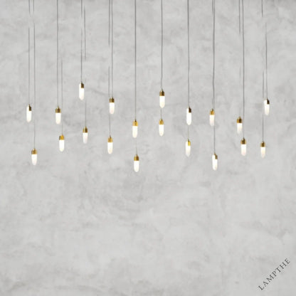 Leo Chandelier-20 Drop Rectangle