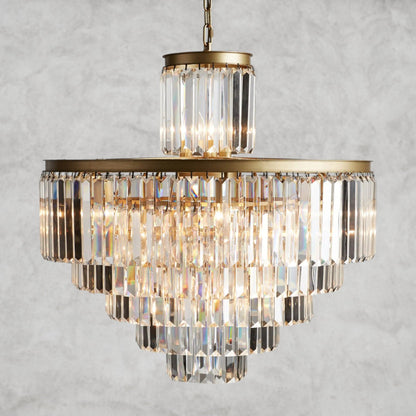 32" / Brass Leyland Chandelier 15", 20", 32"