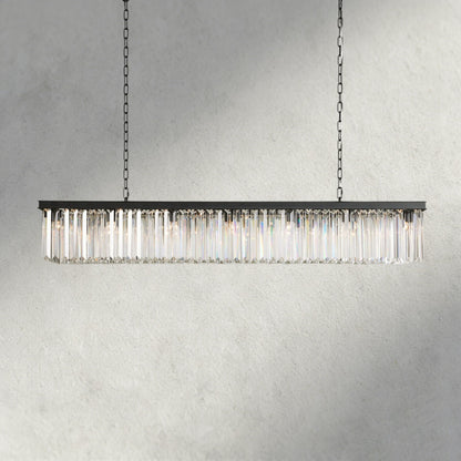 60" / Bronze Leyland Rectangular Chandelier 60", 71.5"