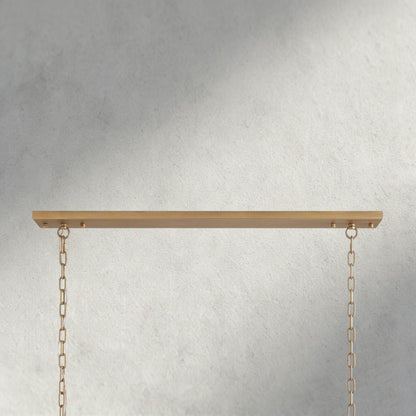 Leyland Rectangular Chandelier 60", 71.5"