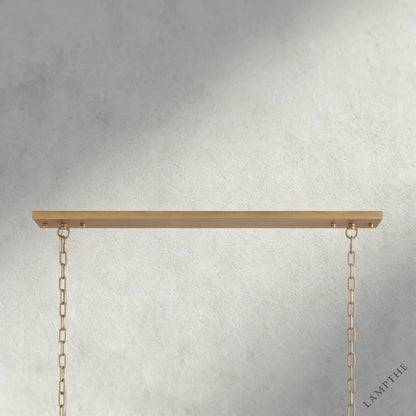 Leyland Rectangular Chandelier 60", 71.5"