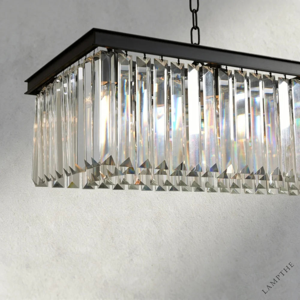 Leyland Rectangular Chandelier 60", 71.5"