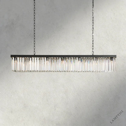60" / Bronze Leyland Rectangular Chandelier 60", 71.5"