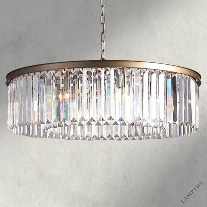 Brass Leyland Round Chandelier