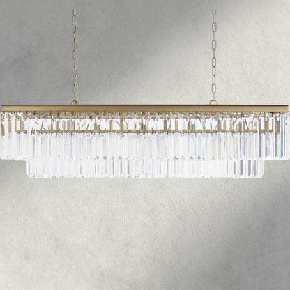 Leyland Tiered Rectangular Chandelier