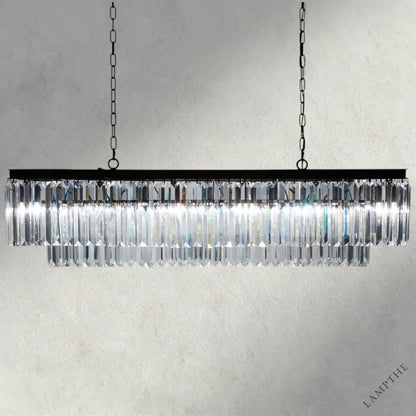 Leyland Tiered Rectangular Chandelier