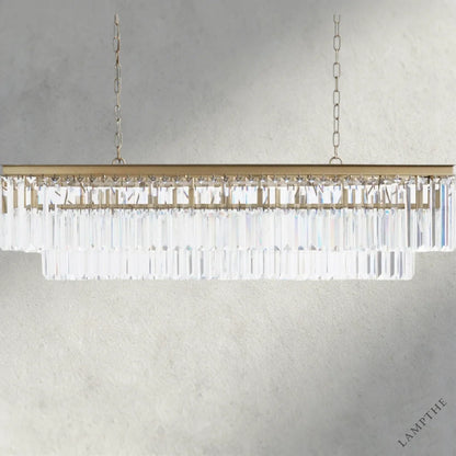 Leyland Tiered Rectangular Chandelier