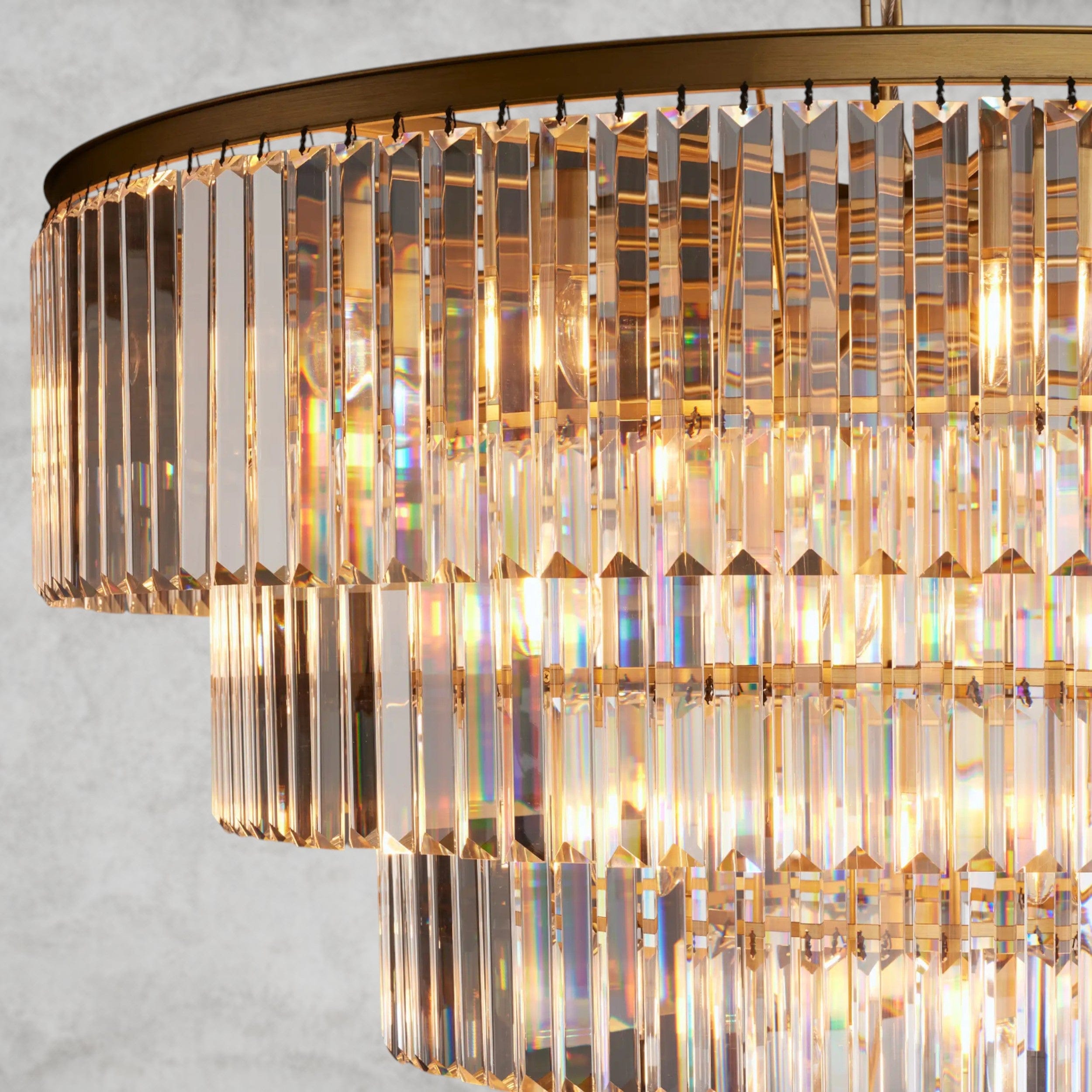 Leyland Tiered Round Chandelier