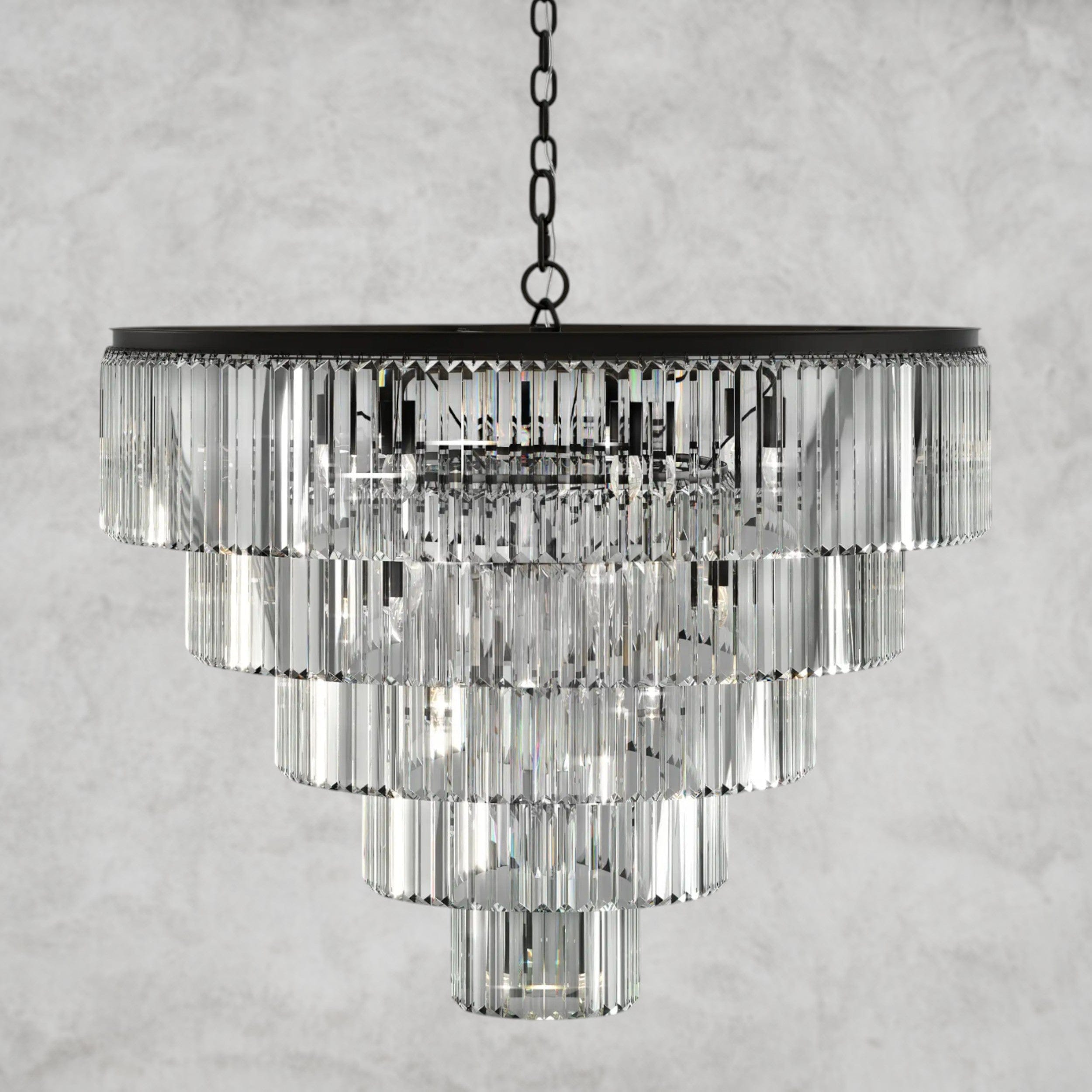 Leyland Tiered Round Chandelier