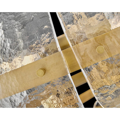 Lillia 9 - Light Steel Dimmable Chandelier