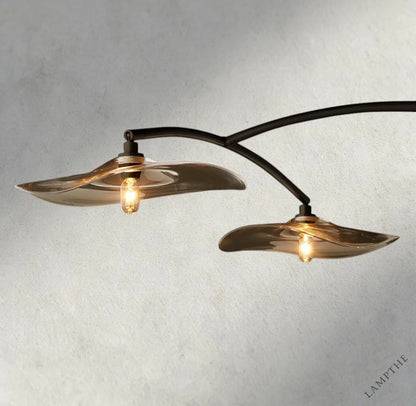 Lily Clear Glass Linear Chandelier