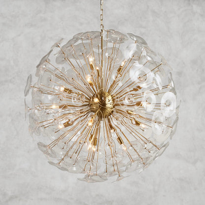 8 Light Lily Round Chandelier