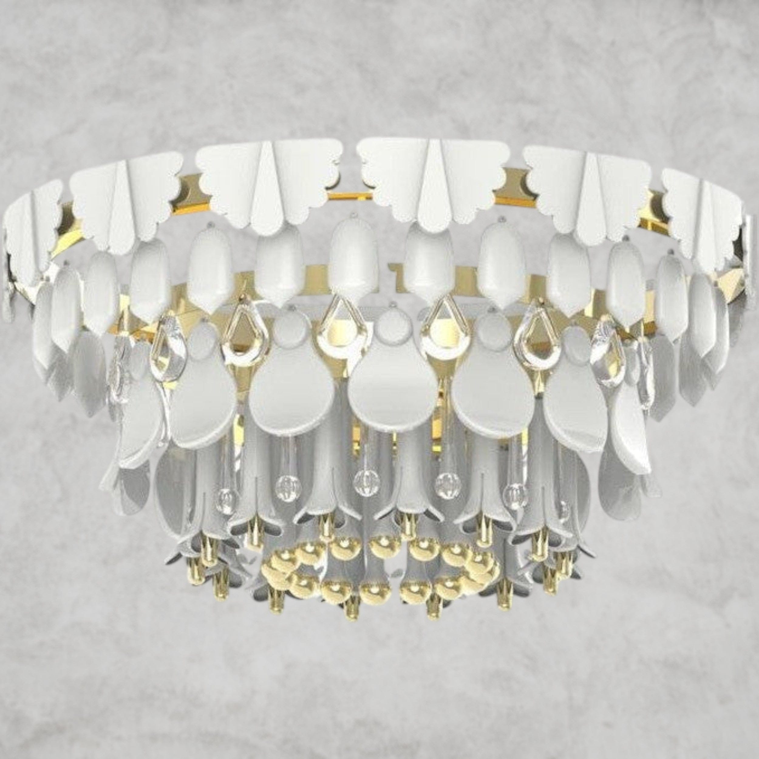 Sunrise Lladro Seasons Ceiling Lamp
