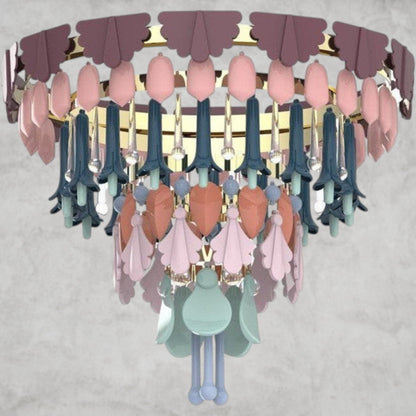 Fall / Small Lladro Seasons Chandelier
