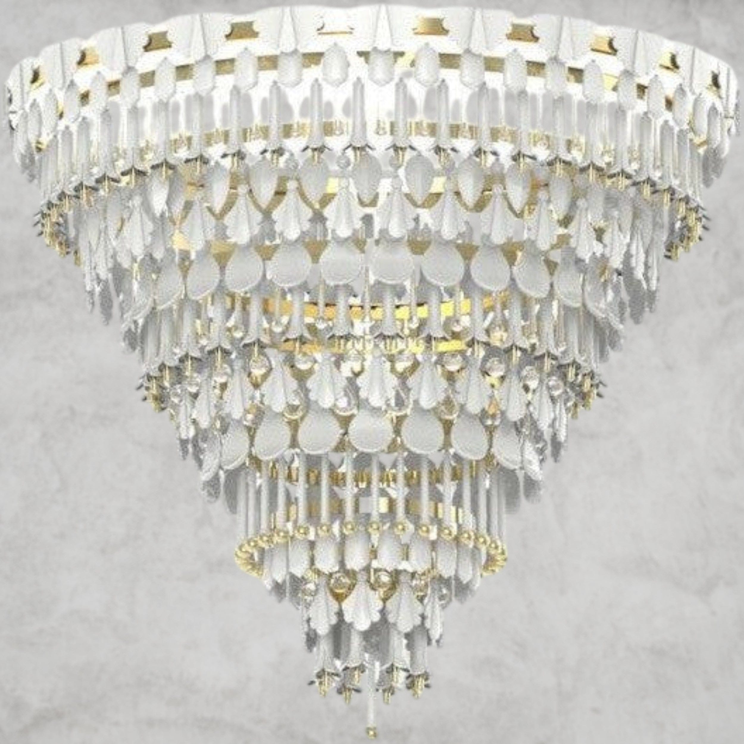Sunrise / Large Lladro Seasons Chandelier