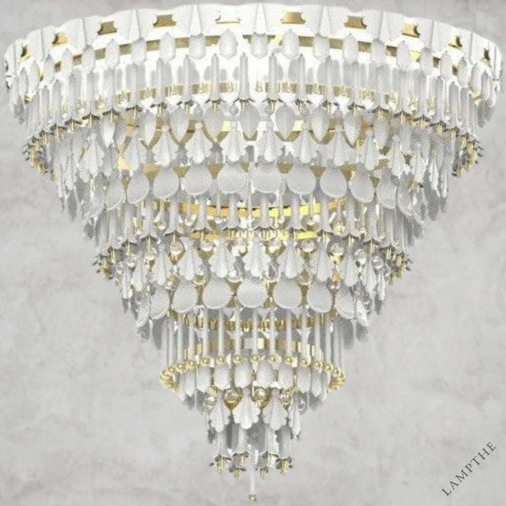 Sunrise / Large Lladro Seasons Chandelier
