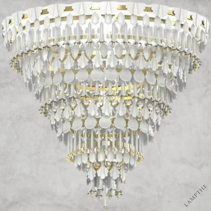 Sunrise / Large Lladro Seasons Chandelier