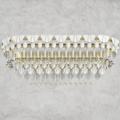 Lladro Seasons Oval Chandelier