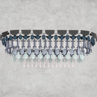 Winter Lladro Seasons Oval Chandelier
