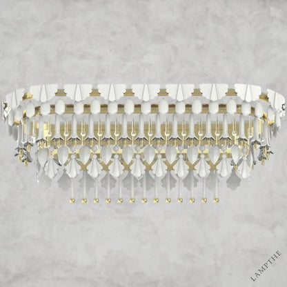 Lladro Seasons Oval Chandelier