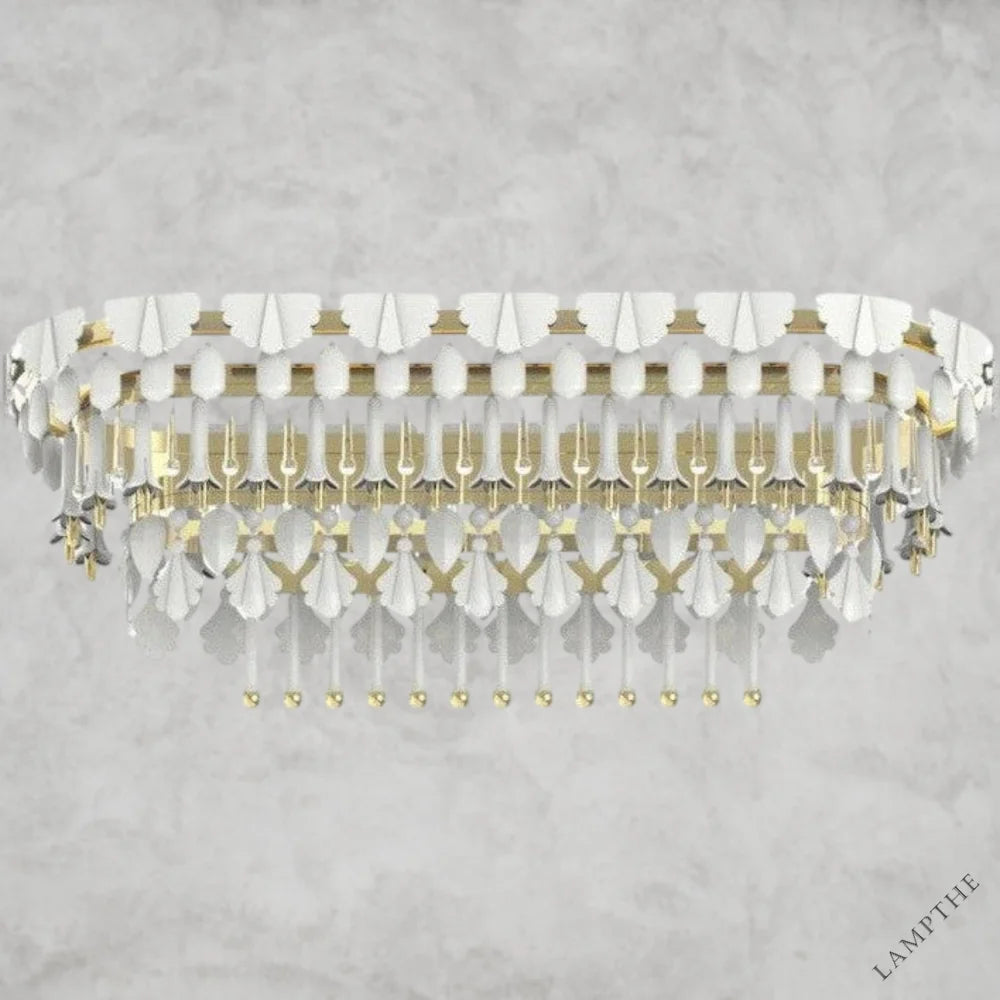 Sunrise Lladro Seasons Oval Chandelier