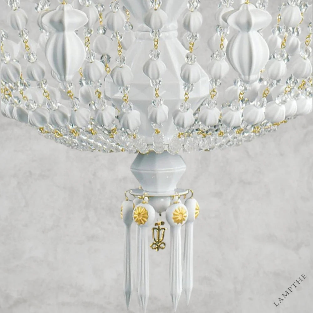 Lladro Winter Palace 12-Lights Chandelier