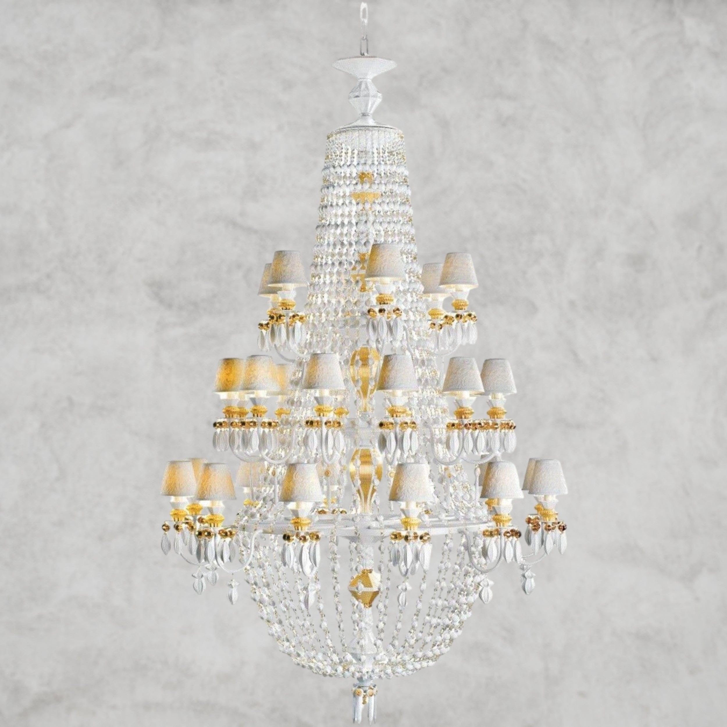 Lladro Winter Palace 30-Lights Chandelier