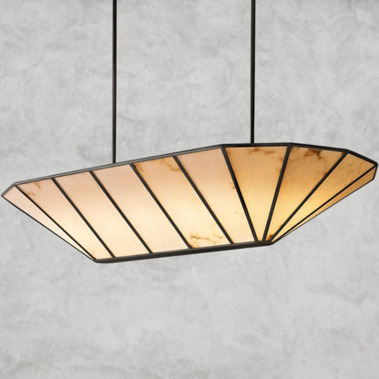 Lucette Alabaster Linear Chandelier