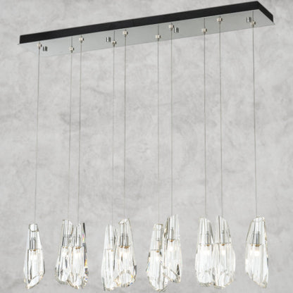 Nickel Luma 10 - Light Crystal Pendant