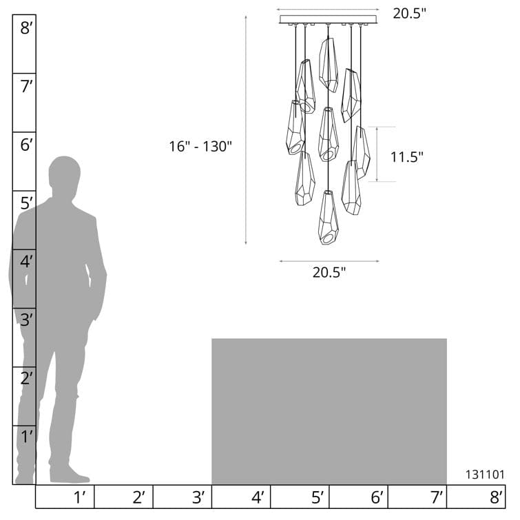 Luma Round Chandelier