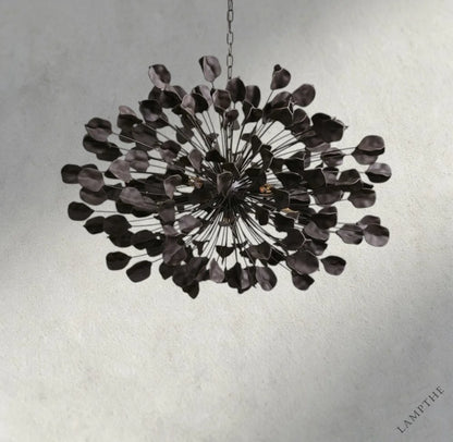 BRONZE / EBONY Lunaria Ceramic Chandelier
