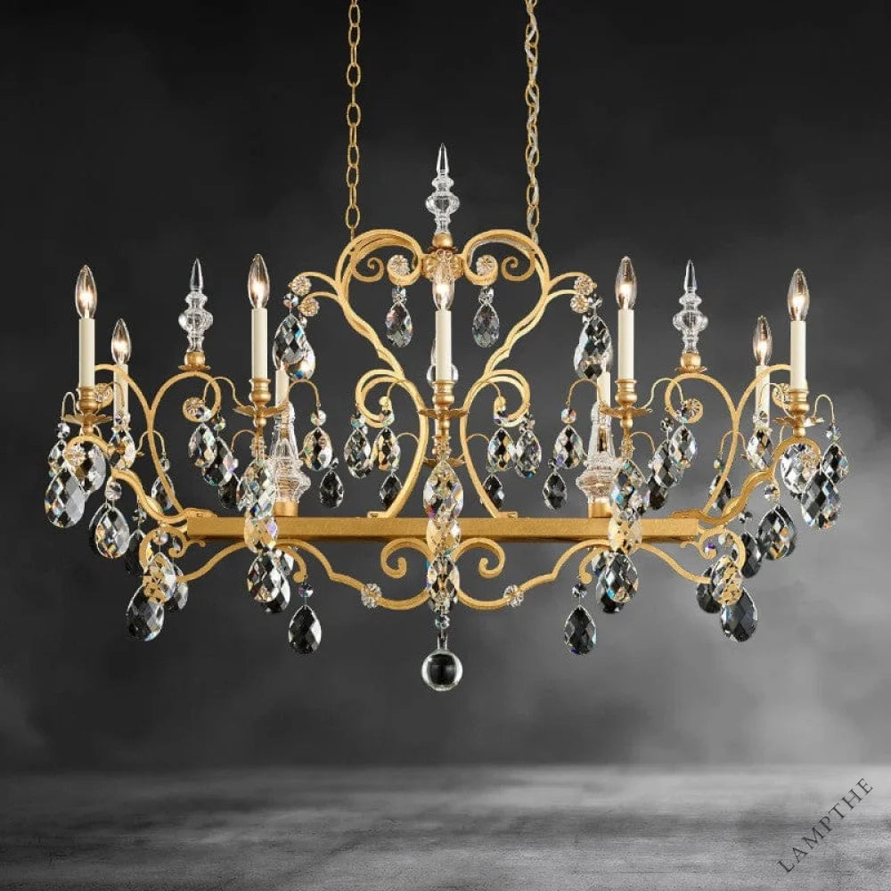 Lustre en cristal Renaissance 46"