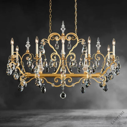 Lustre en cristal Renaissance 46"