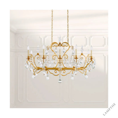 Lustre en cristal Renaissance 46"