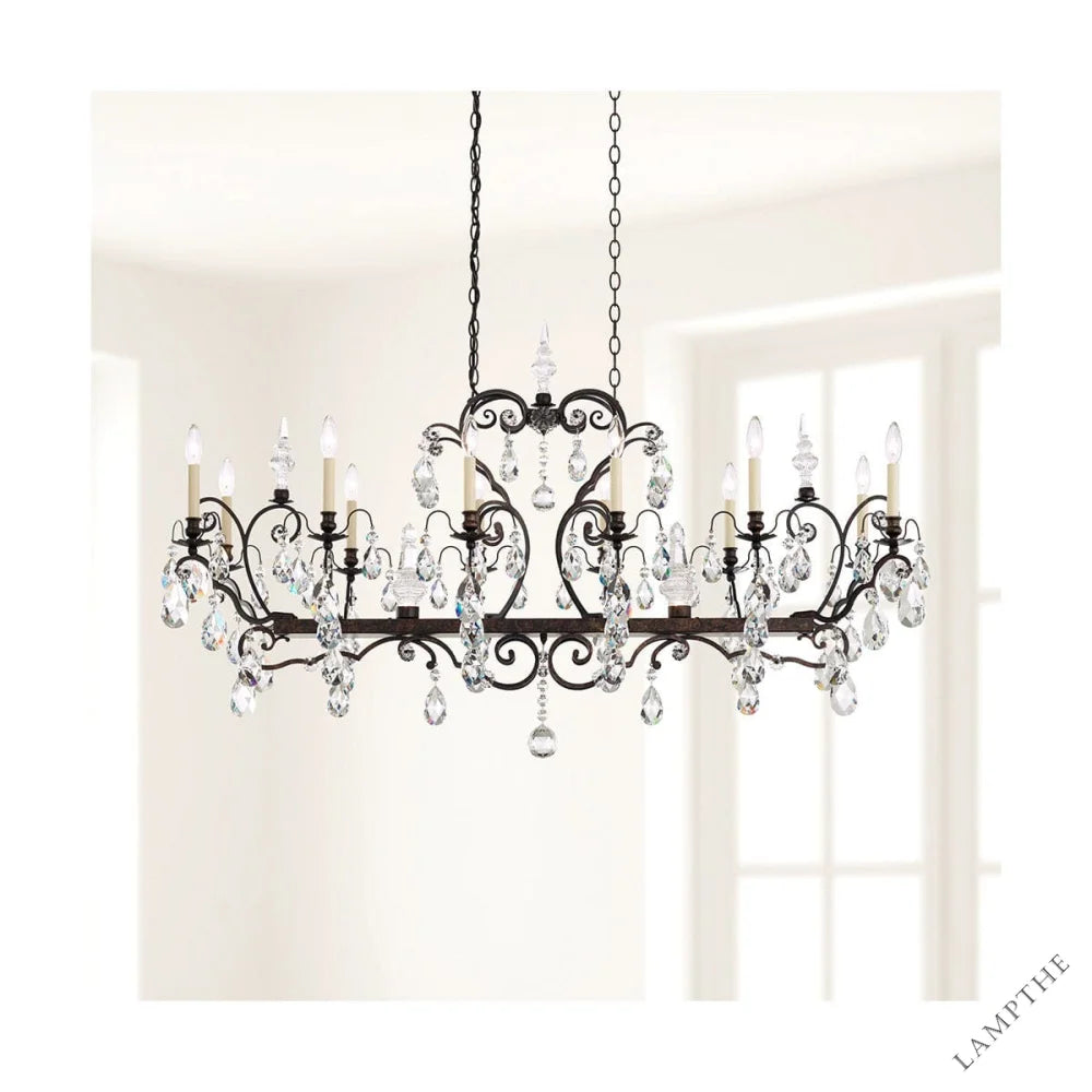 Lustre en cristal Renaissance 56"