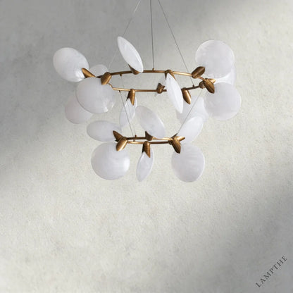 47" Lyla 2-Tier Round Chandelier