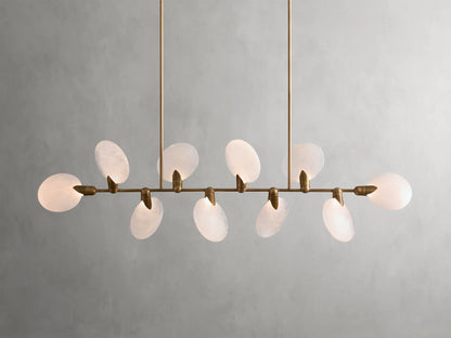74" Lyla Linear Chandelier 62", 74"
