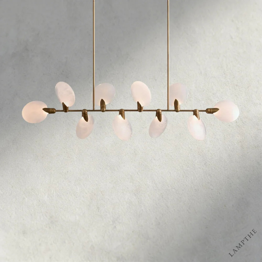 74" Lyla Linear Chandelier 62", 74"