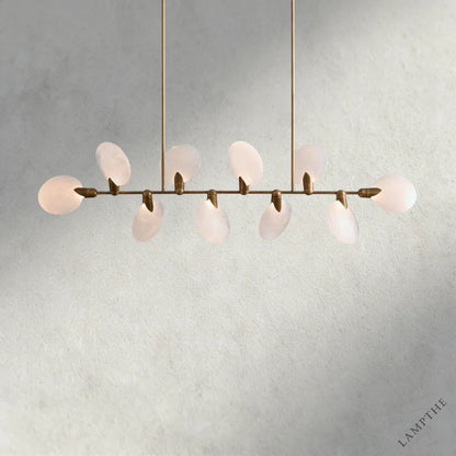 74" Lyla Linear Chandelier 62", 74"