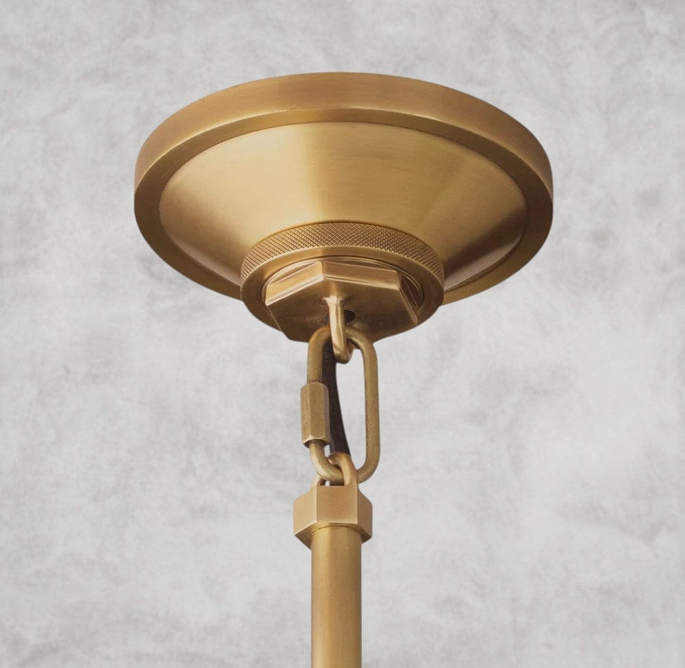 Machinist Glass Cylinder Pendant 12", 22"