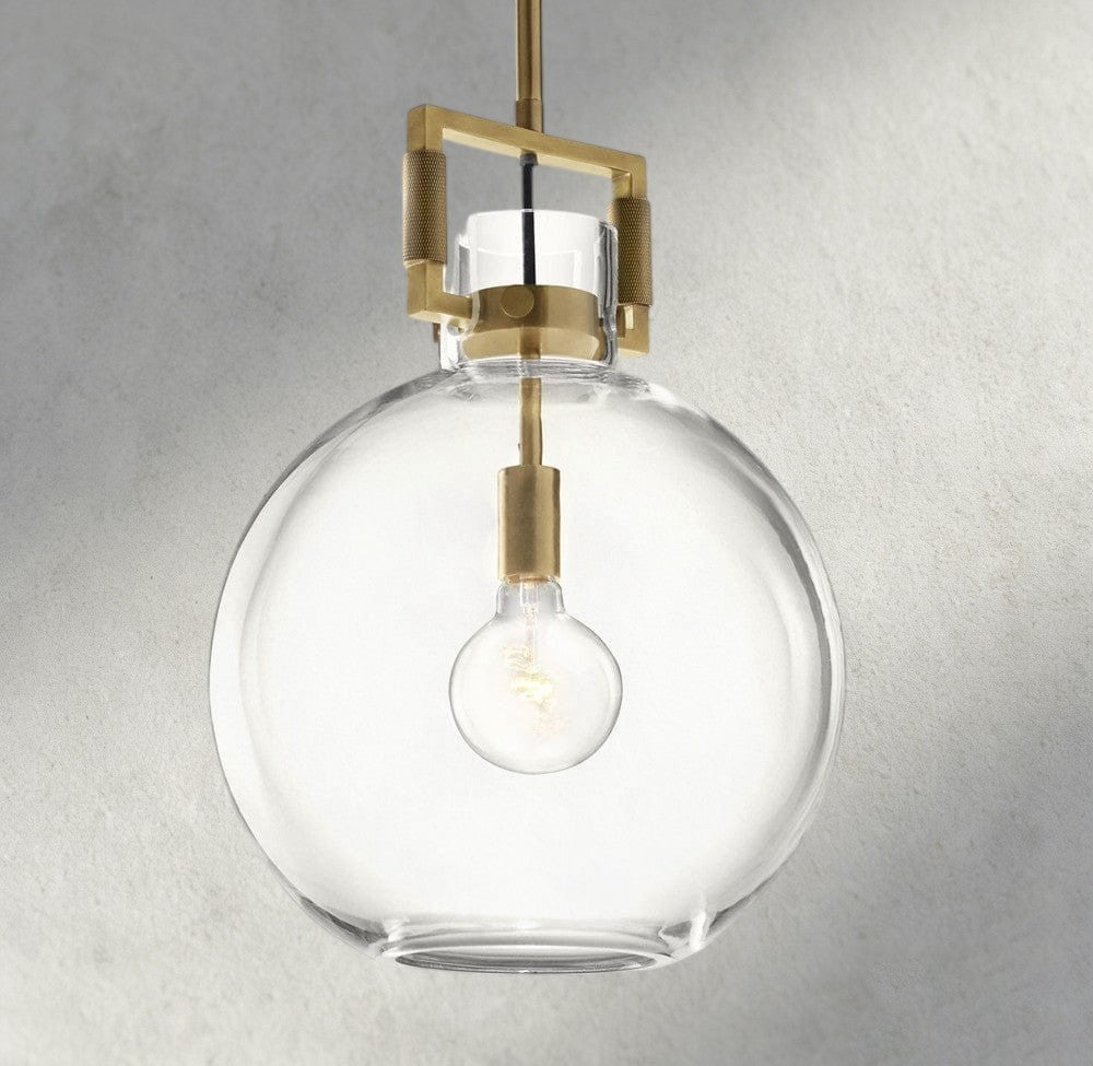 MACHINIST GLASS GLOBE PENDANT 10", 14", 18"