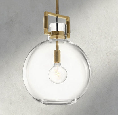 MACHINIST GLASS GLOBE PENDANT 10", 14", 18"