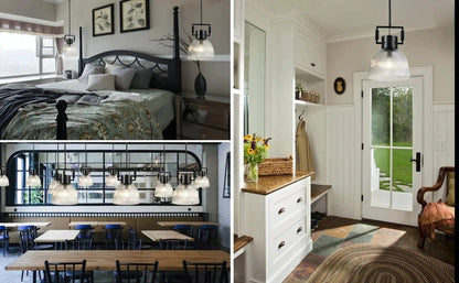 MACHINIST PRISMATIC CLOCHE PENDANT 10", 14", 18"